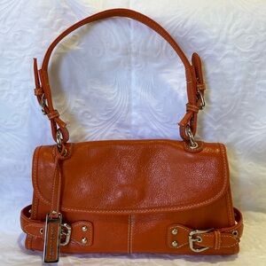 Vintage Franco Sarto Orange Purse